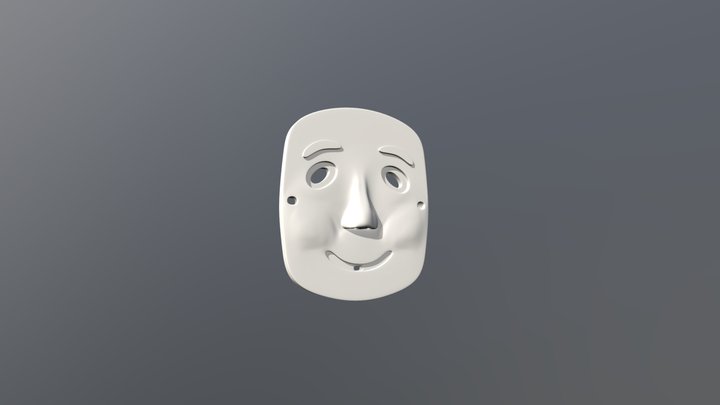 The Happy Mask 3D Model