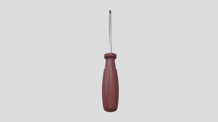 Screwdriver tool 3D Model