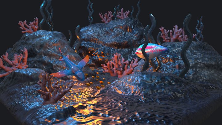 Full scene 3D Model