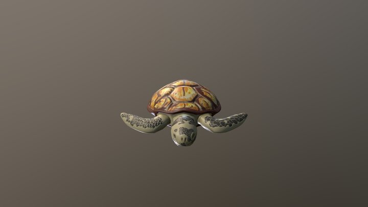 Turtle 3D Model
