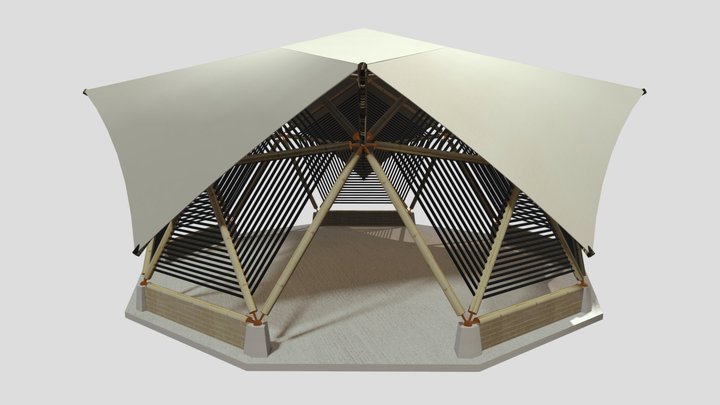 Geo Tent 3D Model