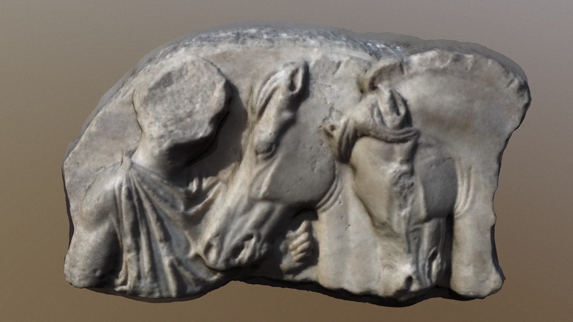 Parthenon marble block XXVII north frieze