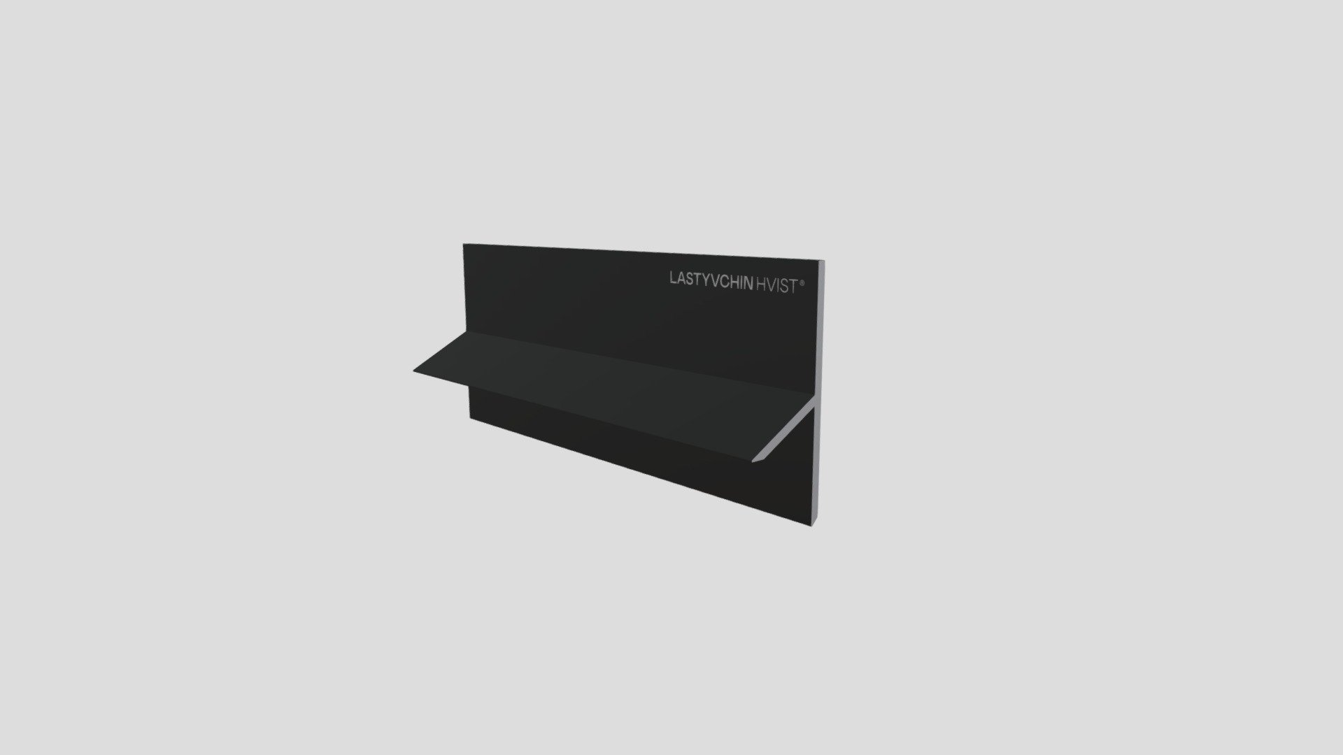 LASTYVCHIN HVIST — Sketchfab embed 3D viewer