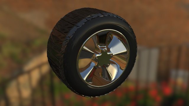 Wheel 3D Model