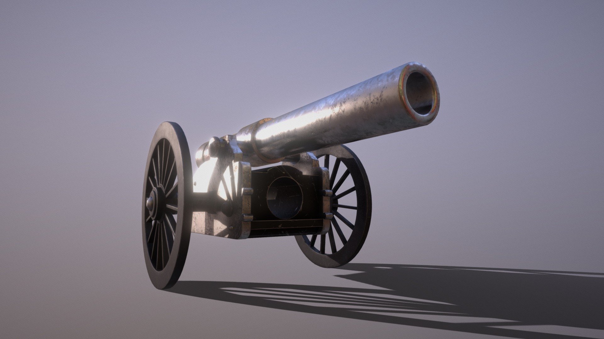 Old Steel Cannon