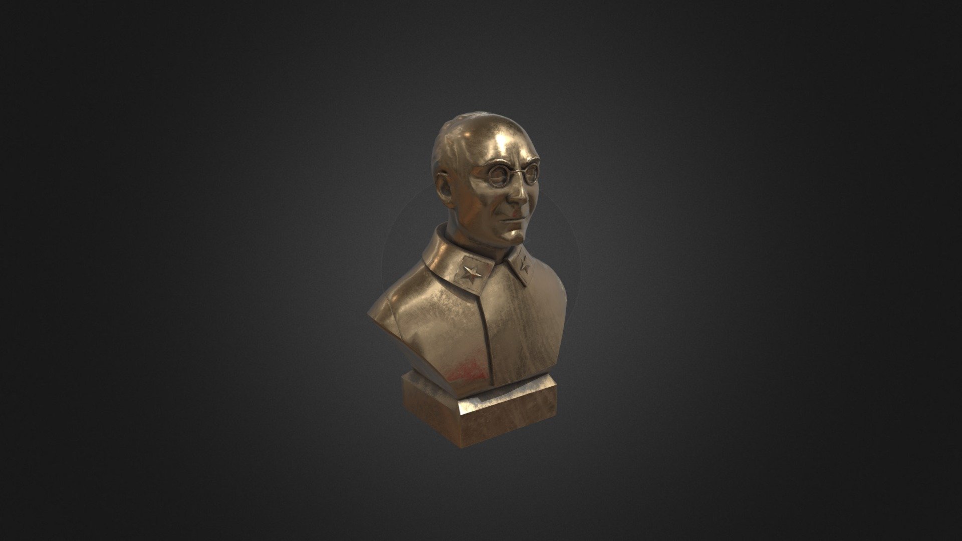 Bronze Bust (Beria L.P.) - Download Free 3D model by SlagPerch 3D ...