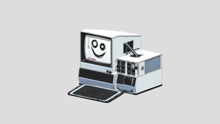 The p.AI.nter from Roblox Pressure 3D Model