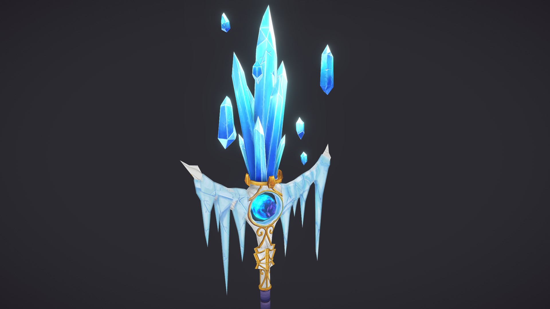 Mage Staff - World of Warcraft - 3D model by Milan De Laet ...