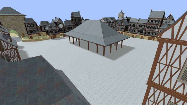 Bastide de Gan 3D Model