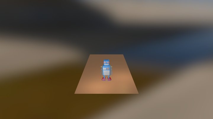 Robot Toy 3D Model