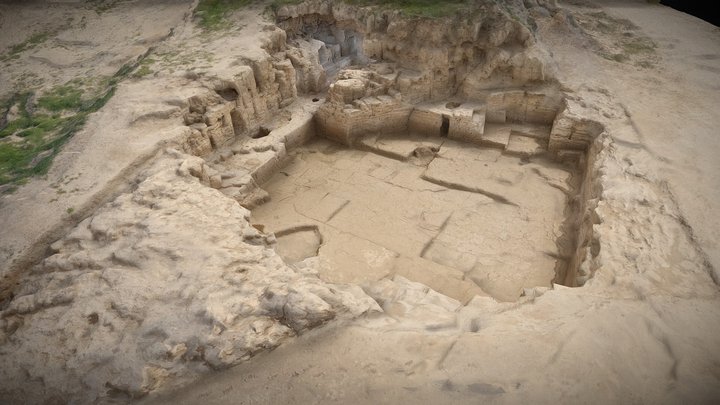 Newly discovered Tomb in Alexandria 3D Model