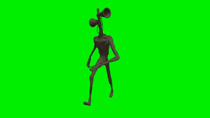 Mutant Walking 3D Model