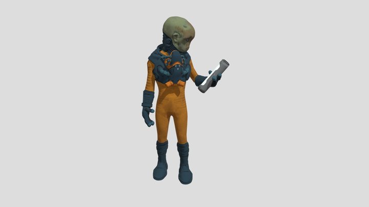 Alien 3D Model