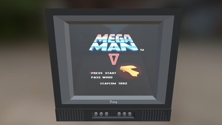 Megaman V 3D Model