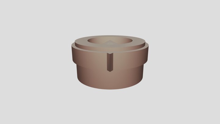button for LG washing machine 3D Model