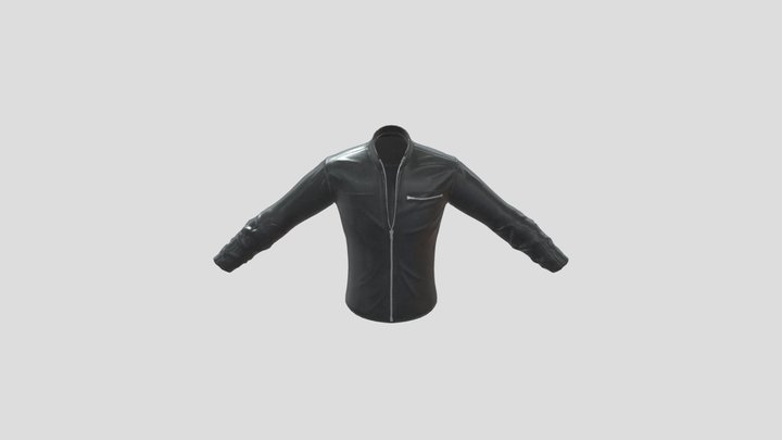 Leather Jacket 3D Model