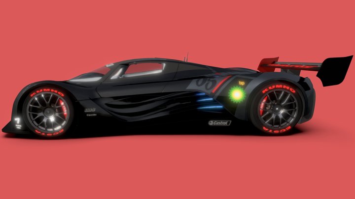 Mazda Furai Race Car – Modello 3D gratuito STL