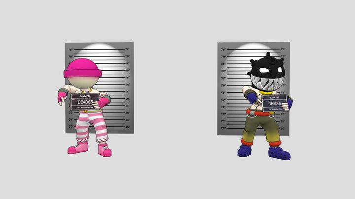 Deadge Skin 5 & 6 3D Model