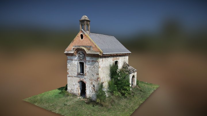 Saint Vendel Chapel ruin, Hungary 3D Model