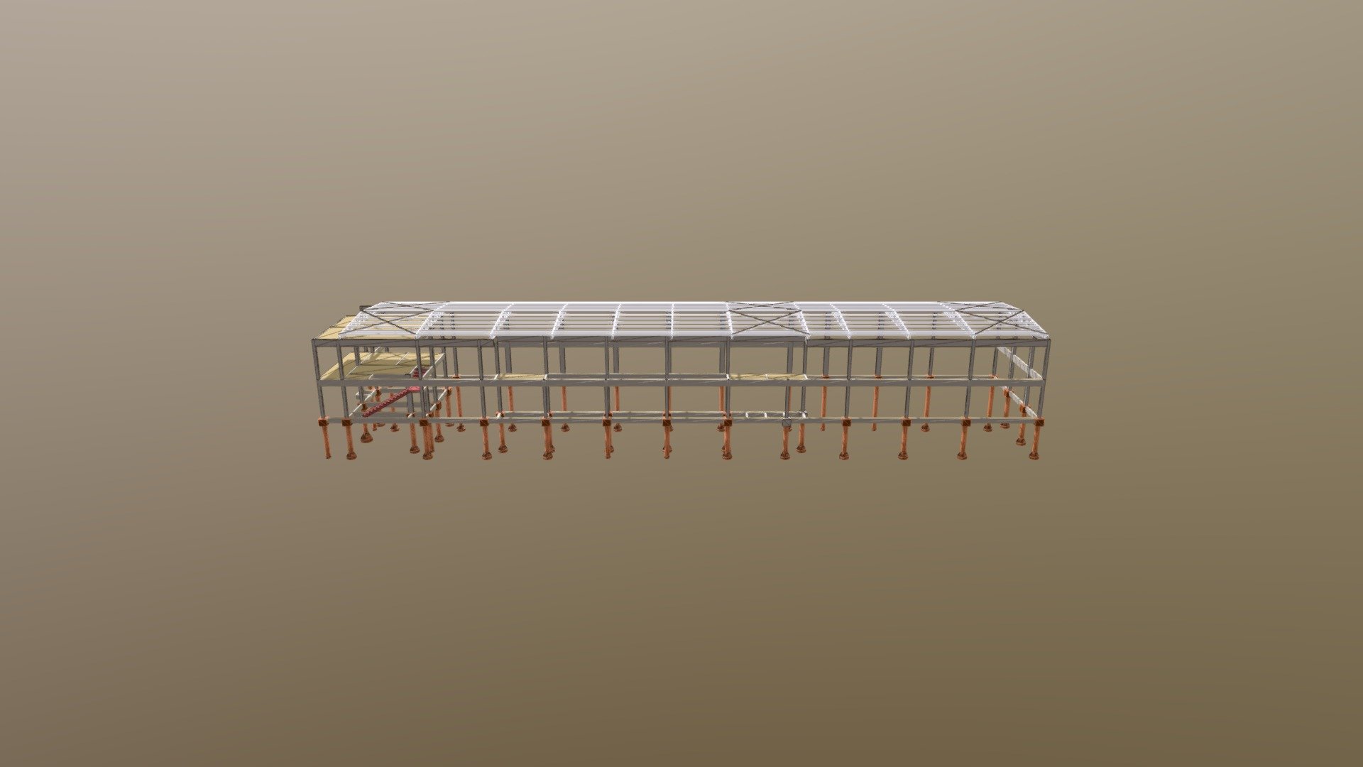 MODELO ESTRUTURAL 3D