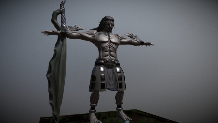 Bezerker FanArt 3D Model