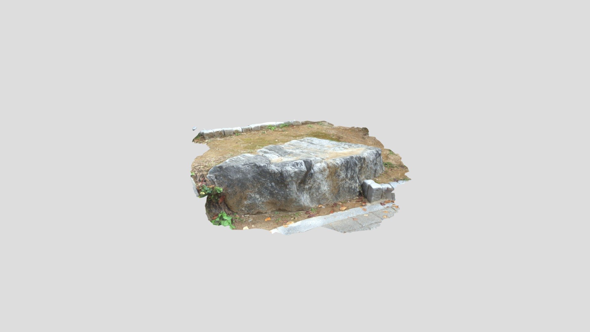 Photoscanned Rock (Low Poly) - Download Free 3D model by uchan2011 ...