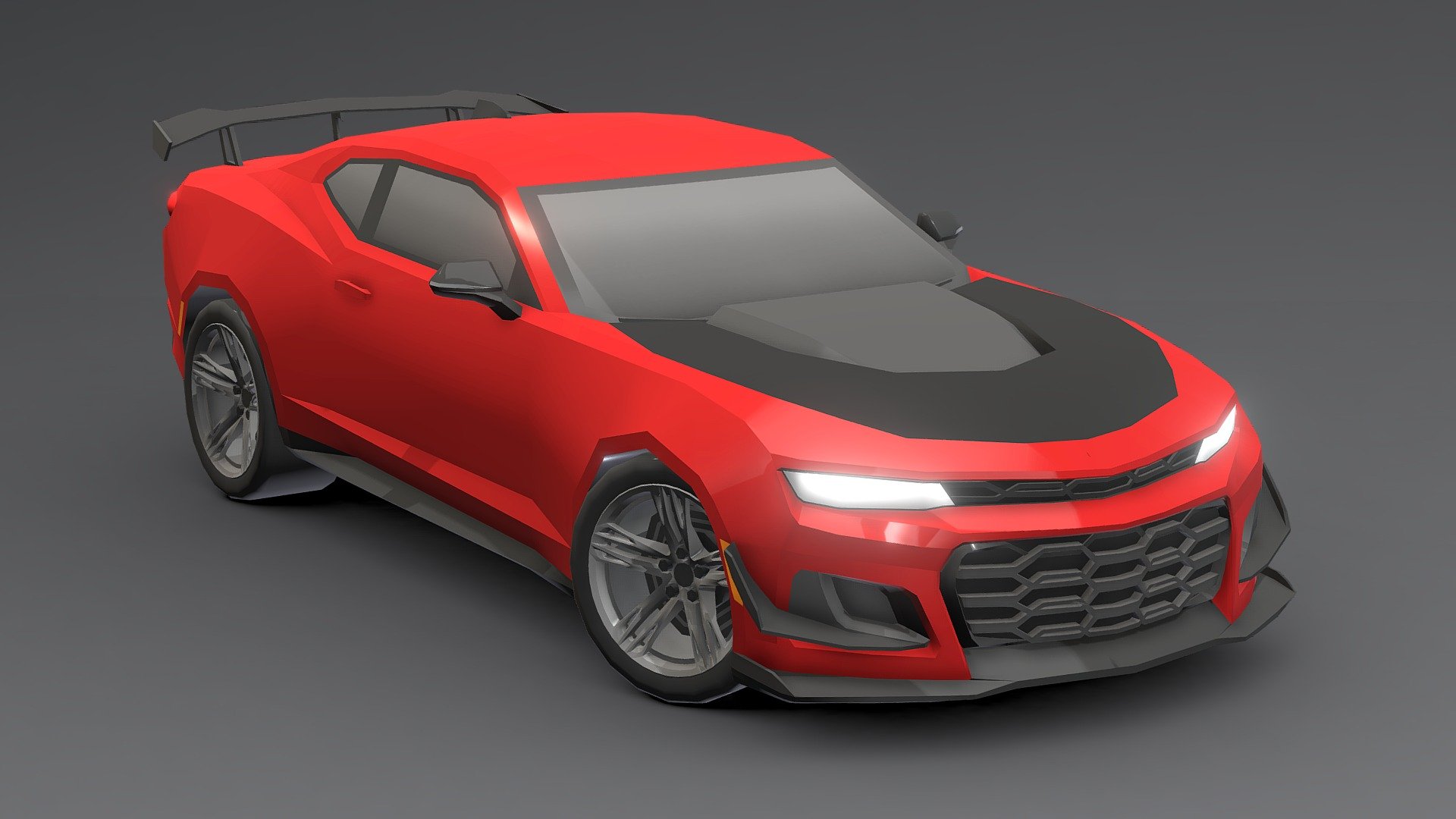 Chevrolet Camaro ZL1 2023 Low-poly 3D - Buy Royalty Free 3D model by Sidra  (@Sidramax) [219eb3b]