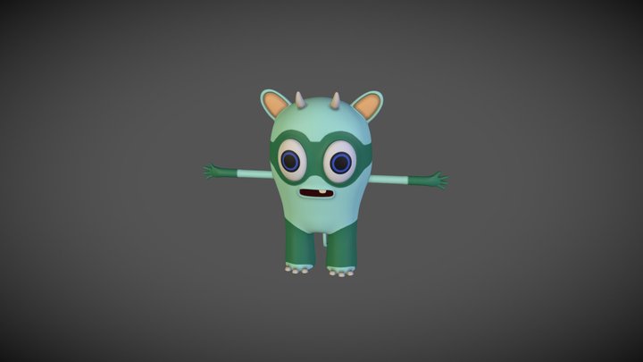 Monster 3D Model