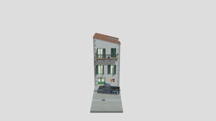 DAE Rowhomes - Naples 3D Model