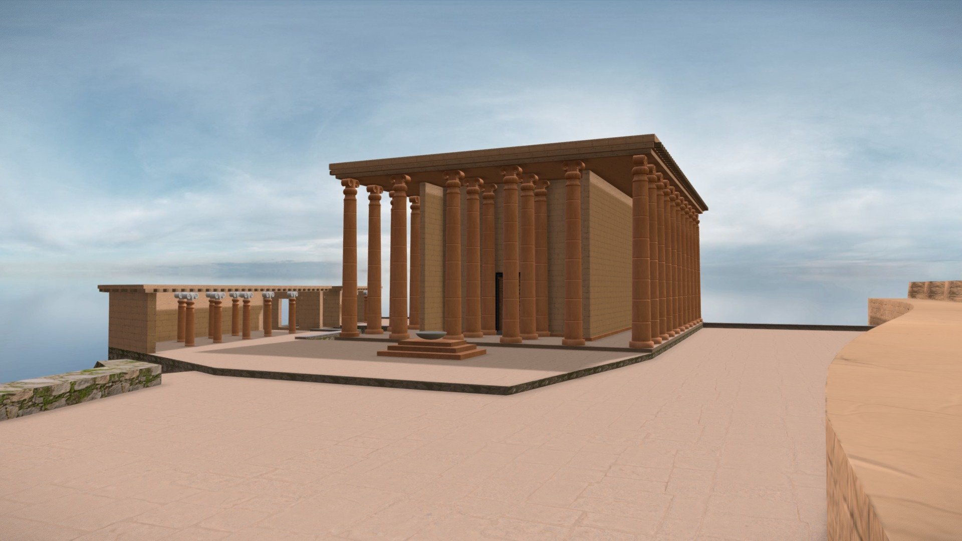 Eski Smyrna Athena Tapinagi — Sketchfab embed 3D viewer