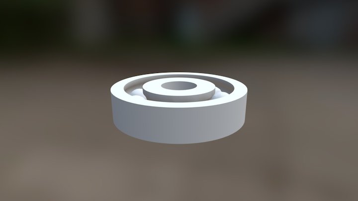 Ball Bearing 3D Model