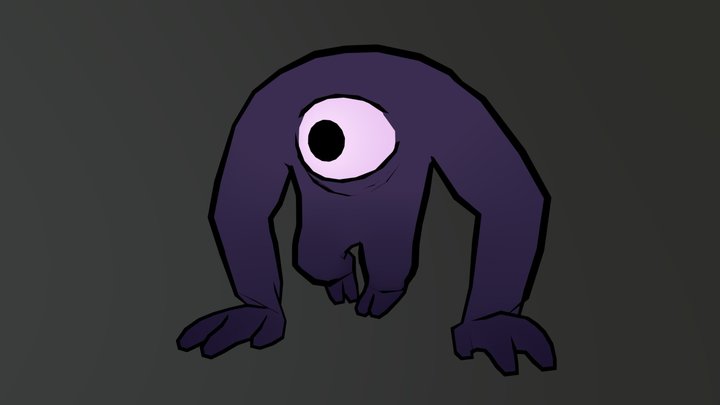 Imp Yokai 3D Model