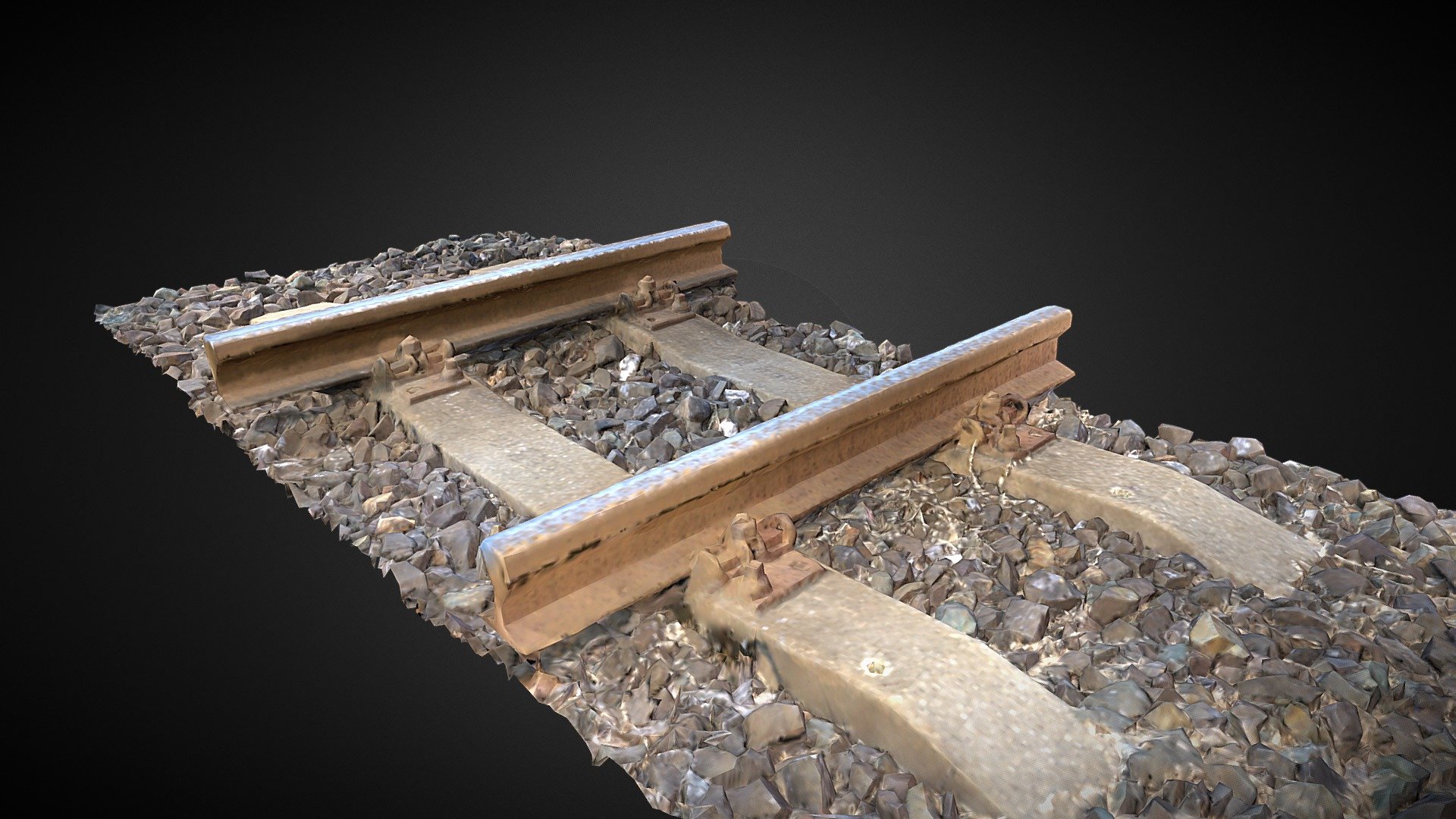 Railway Track 3D scan