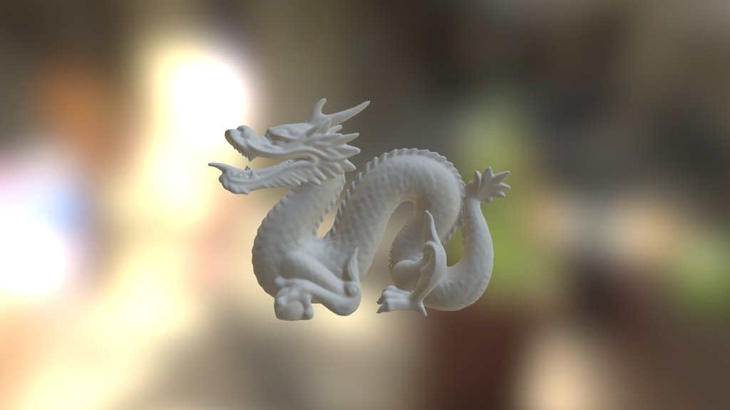 Dragon - 3d Model By Blaatschaap [21a2279] - Sketchfab