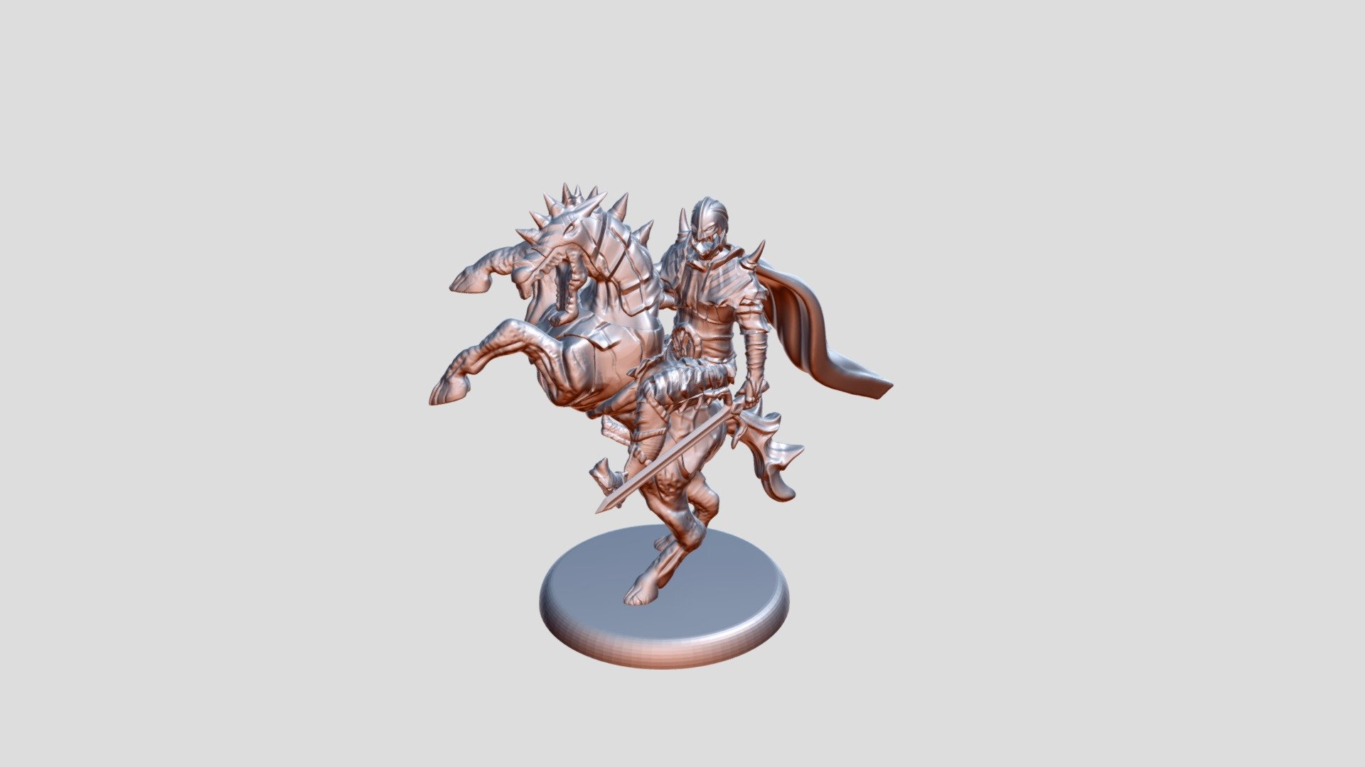Haunted Horseman Tabletop Figure