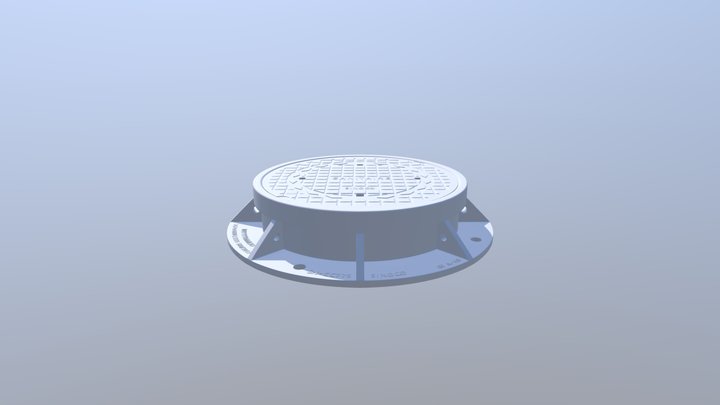 CADRE TAMPON Set ANIM 3D Model