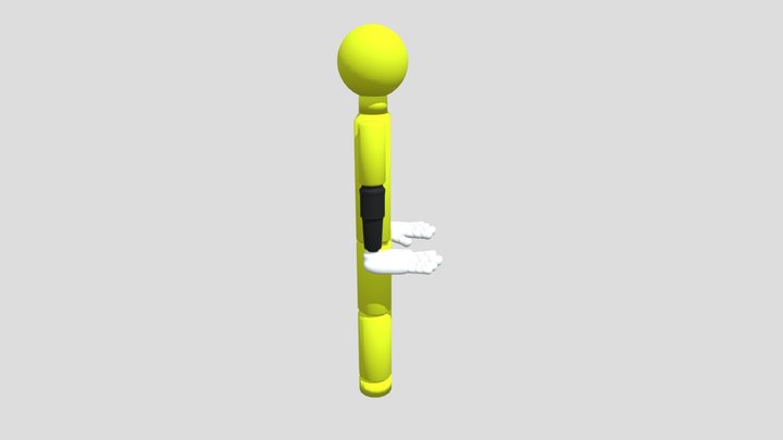 Poppy Playtime Player Rig 3D Model