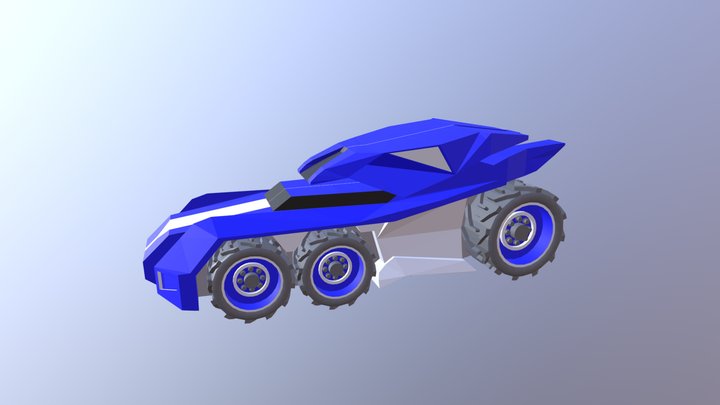 The Buster Tank 3D Model