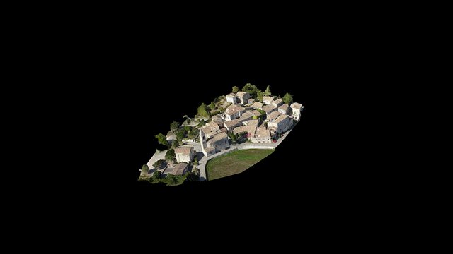 3D Model Savoillans Village 3D Model