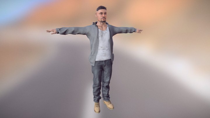 Tim Unfinished 3D Model