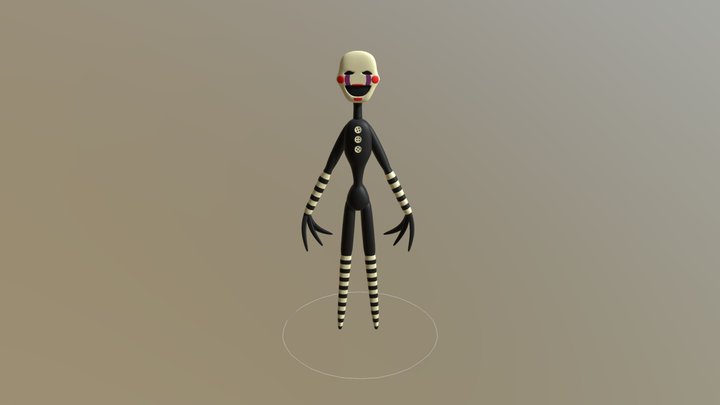 Fnaf 2 The Puppet (1) 3D Model