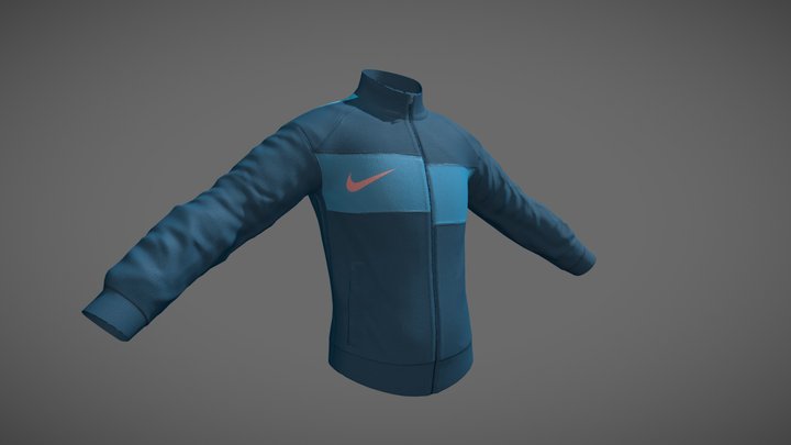 Nike Jacket 3D Model