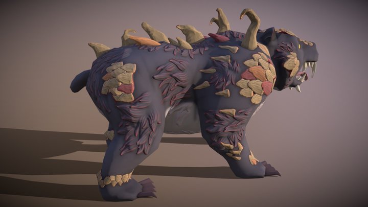 Mutant bear 3D Model
