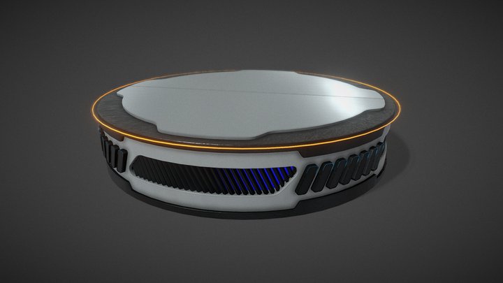 SciFi - Platform (01) 3D Model