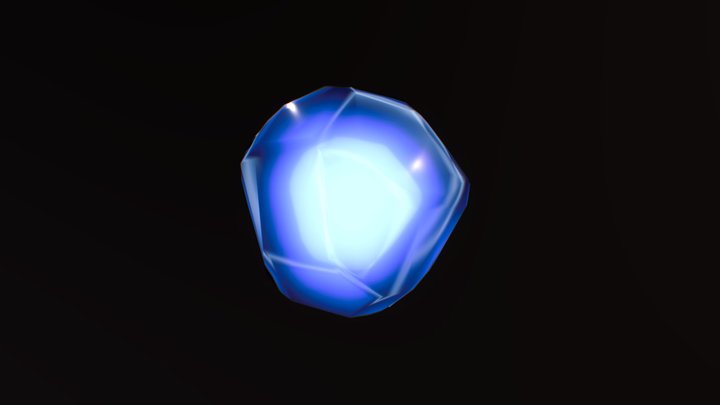glacier crystal 3D Model
