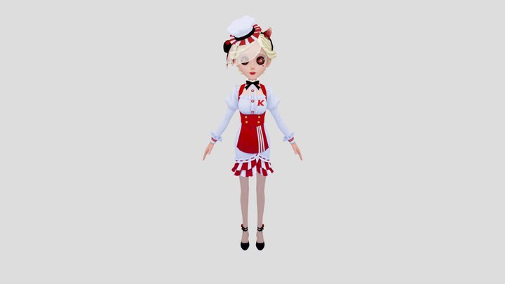 Lady K 3D Model