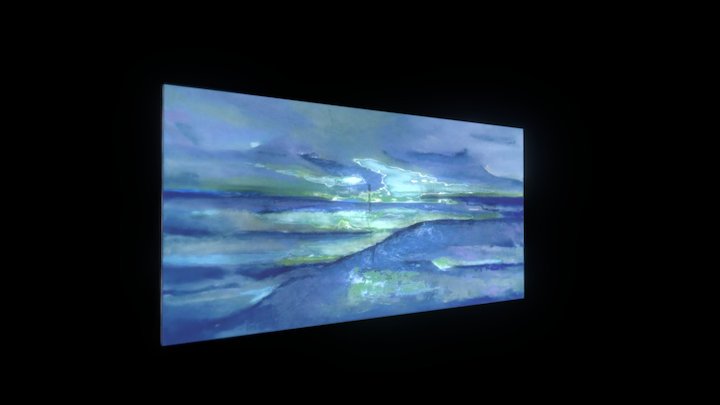 Detailed Paintings by Nan Yar - Painting 1 3D Model