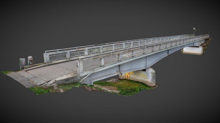 Havlíčkův Brod - bridge 3D Model