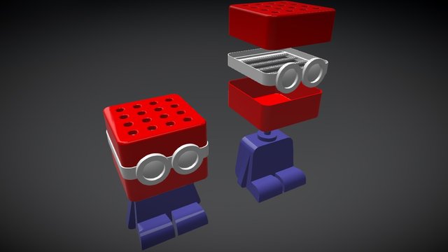 Pencil Holder Man