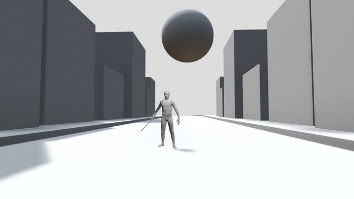 3D Base Scene – Fusion Challenge 3D Model